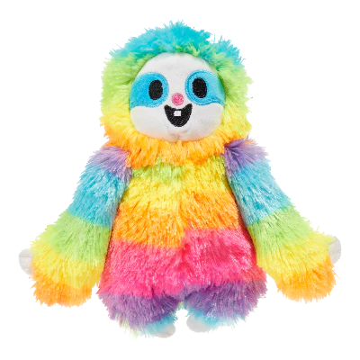 BARK Good Vibes Gary Plush Rainbow Sloth
