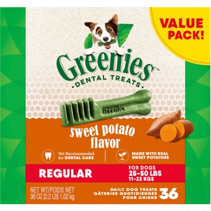 Greenies Sweet Potato Dog Treats-Value Pack