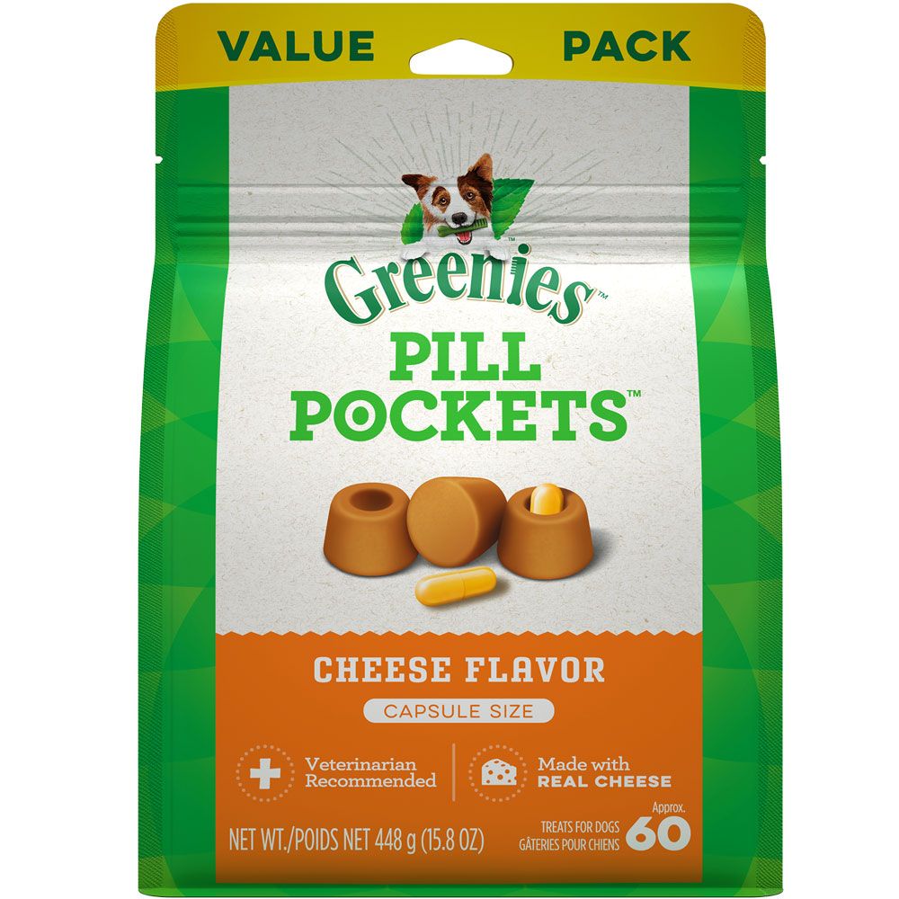 Greenies Pill Pockets-cheese 60 count