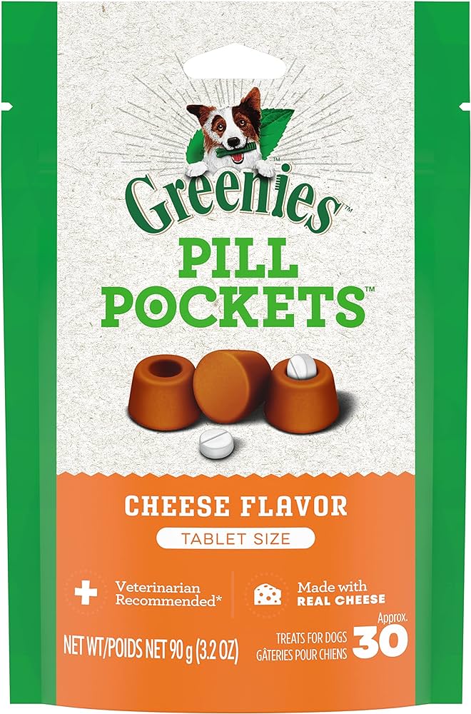 Greenies Pill Pockets- Cheese 30 count