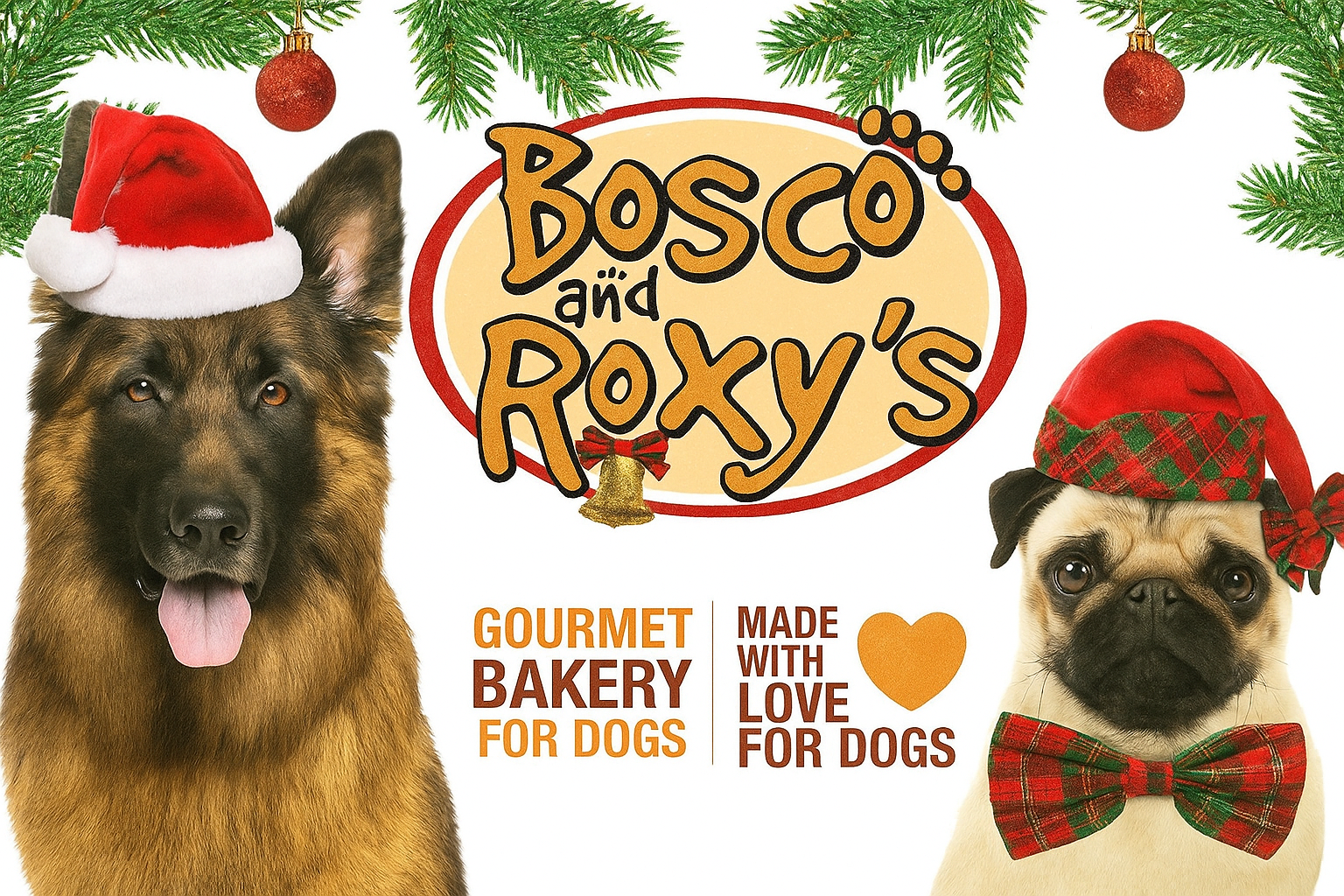 Bosco & Roxy’s Gourmet Cookies- Christmas