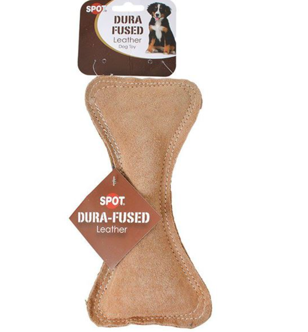 SPOT Dura Fused Leather Dog Toy Champion Dog Products